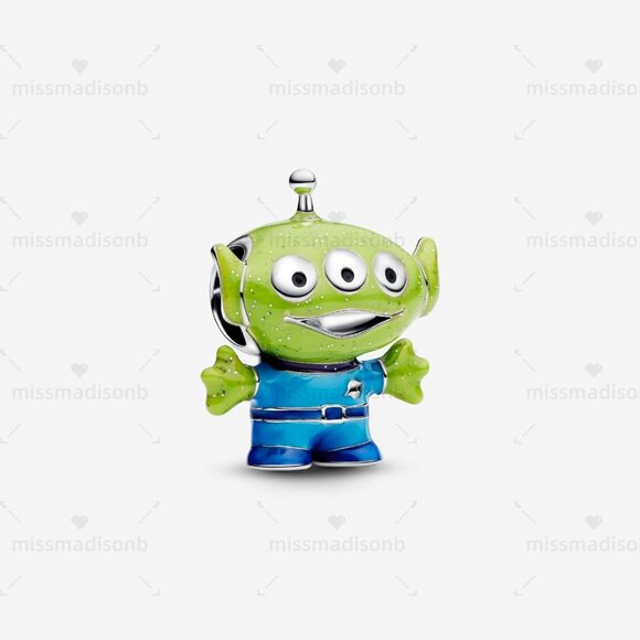 Pandora Disney Pixar Toy Story Alien Charm - Picture 1 of 5